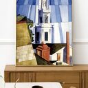 Demuth - plakat Blue Industrial 30x40 cm (bez ramy)