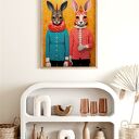 Plakat Zwierzęcy duet 61x91 cm - kolorowy na prezent
