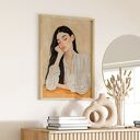 Plakat Portret Dziewczyny 61x91 cm - modny akcent do Twojego salonu
