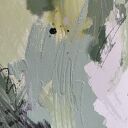 Zielony nowoczesny plakat - obraz abstrakcyjny - giclee print 40x53 cm "Green Abstract 1"