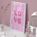 Plakat - LOVE 50x70 cm (2 0119)