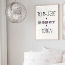 Plakat motywacyjny 30x40 cm - To będzie dobry dzień
