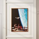 Plakat Air Show 2197 - Kolaż Fine Art A3