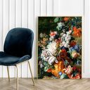 Kwiaty vintage - plakat 50x70 cm