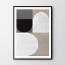 Plakat Nowoczesna Geometria 50x70 cm - boho wzór do Twojego wnętrza