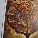 Drzewa, botanika, komplet 3 plakatów autorskich