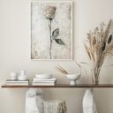 ZESTAW PLAKATÓW 2cz 30x40 cm Białe róże (set198)