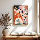 Plakat Marzycielka - format 40x50 cm - rysunek ilustracja