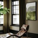 Zestaw plakatów 50x70 cm boho w modnym stylu Mid Century Modern - tryptyk 3 sztuki (abstr19)