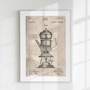 Zestaw plakatów 50x70 cm - tryptyk retro Kawa set66