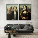 Zestaw plakatów Sztuka - format 30x40 cm Mona Lisa