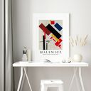 Plakat Kazimierz Malewicz House under Construction - format A4