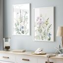 ZESTAW PLAKATÓW 2cz 30x40 cm Pastelowa łąka set90