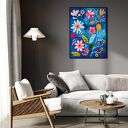 Plakat Kwiaty Ilustracja 30x40 cm - kobieca dekoracja do Twojego wnętrza
