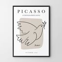 Picasso Gołębica szkic - plakat 50x70 cm na ścianę