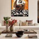 Plakat portret mężczyzny 40x50 cm - nowoczesny akcent do wnętrza