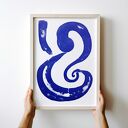 Plakat Maz A4 - boho geometria do sypialni i salonu