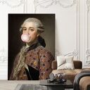 Plakat Dżentelmen z balonem Hogstudio - format 50x70 cm (bez ramy)