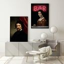 Zestaw plakatów Commander i Old Whisky 40x50 cm