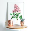 Plakat obraz Lila Vintage A3 29,7x42 cm
