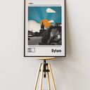 Plakat Bytom 50x70 cm - kolaż surrealizm Dapidoka