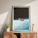Plakat Nie Chwal Dnia - Kolaż Fine Art - A3