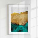 Zestaw plakatów 40x50 cm - tryptyk abstrakcyjnych pejzaży set52