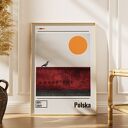 Plakat Polska - Kolaż minimalistyczny (A2 42x59,4cm)