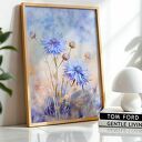 ZESTAW PLAKATÓW 2cz 40x50 cm Delikatne chabry (set219)