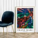 Franz Marc Animal Fates - plakat 40x50 cm
