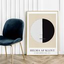 Plakat Hilma af Klint In the Earthly Life no. 3 - 50x70 cm