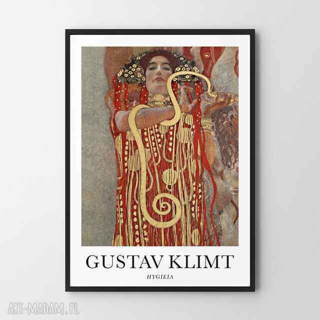 Plakat Gustav Klimt Hygieia - format 30x40 cm