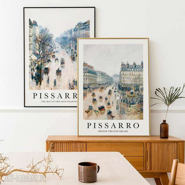 Zestaw 2 plakatów - Pissarro - format 50x70 cm