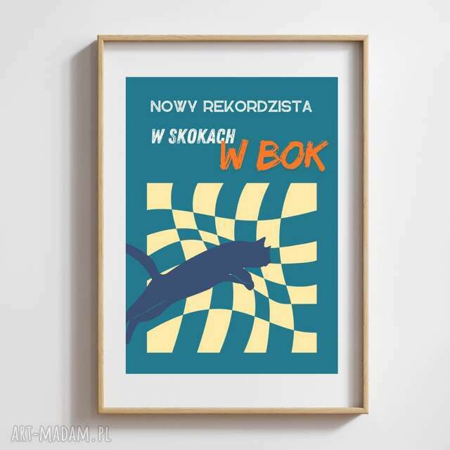 Plakat "Rekordzista" 70x50 cm