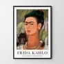 Kahlo v1 - format 40x50 cm - plakaty plakat obraz frida
