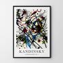 Kandinsky Lithography - 50x70 cm - modne plakaty plakat abstrakcja