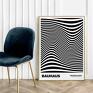 Bauhaus v2 - format 50x70 cm - plakat do salonu modny