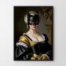 Plakat Batwoman - format 61x91 cm portret kobieta dziewczyna sztuka - plakaty do salonu
