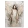 Uroczy plakat przedstawiający anioła w postaci kobiety to wyjątkowy dodatek do Twojej przestrzeni. Anioł