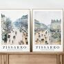 2 Pissarro - 30x40 cm - zestaw plakatów plakat reprodukcja