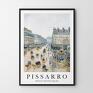 plakaty: Zestaw 3 plakatów Pissarro - plakat 30x40 cm reprodukcja