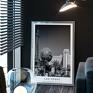 plakaty: czarno biały - las vegas 40x50 cm (8 - 2 0012) - miasto plakat architektura