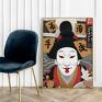 plakaty: Plakat Samuraj - format 30x40 cm - azja