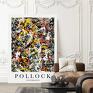 Plakat Pollock Convergence - format 40x50 cm - do salonu plakaty