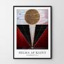 Hilma af Klint Altarpiecie - format 50x70 cm - plakat do salonu plakaty