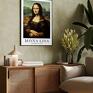 Plakat Da w klasycznej odsłonie - format A4 - mona lisa da vinci