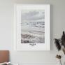 plakat morze plakaty zestaw plakatów - 40x50 cm natura i bałtyk plaża obrazek