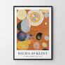 Hilma af Klint In the earthly life. 3 - 30x40 cm - modny plakat reprodukcje