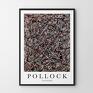 Hogstudio plakaty pollock untitled - plakat 50x70 cm obrazy