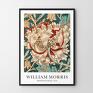 Hogstudio modne plakat william morris honey suckle 1876 kwiaty wzór plakaty